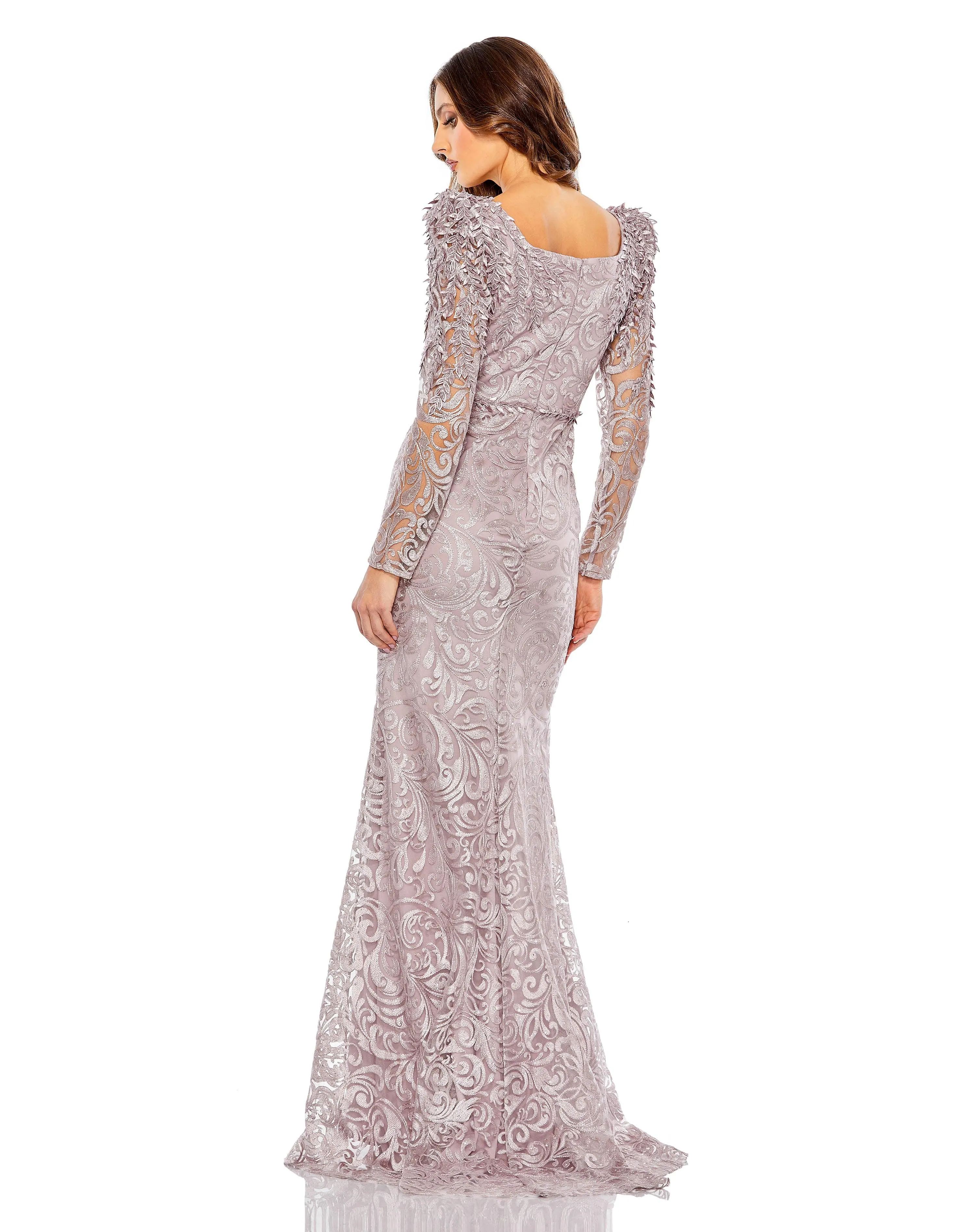 Mac Duggal 11187 Long Sleeve Formal Dress