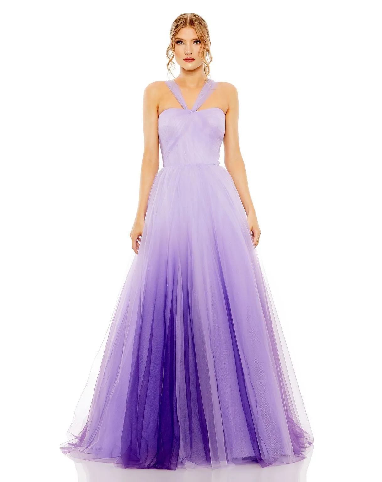 Mac Duggal 20553 Long Ombre Prom Ballgown