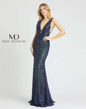 Mac Duggal 26258 Long Formal Evening Prom Dress