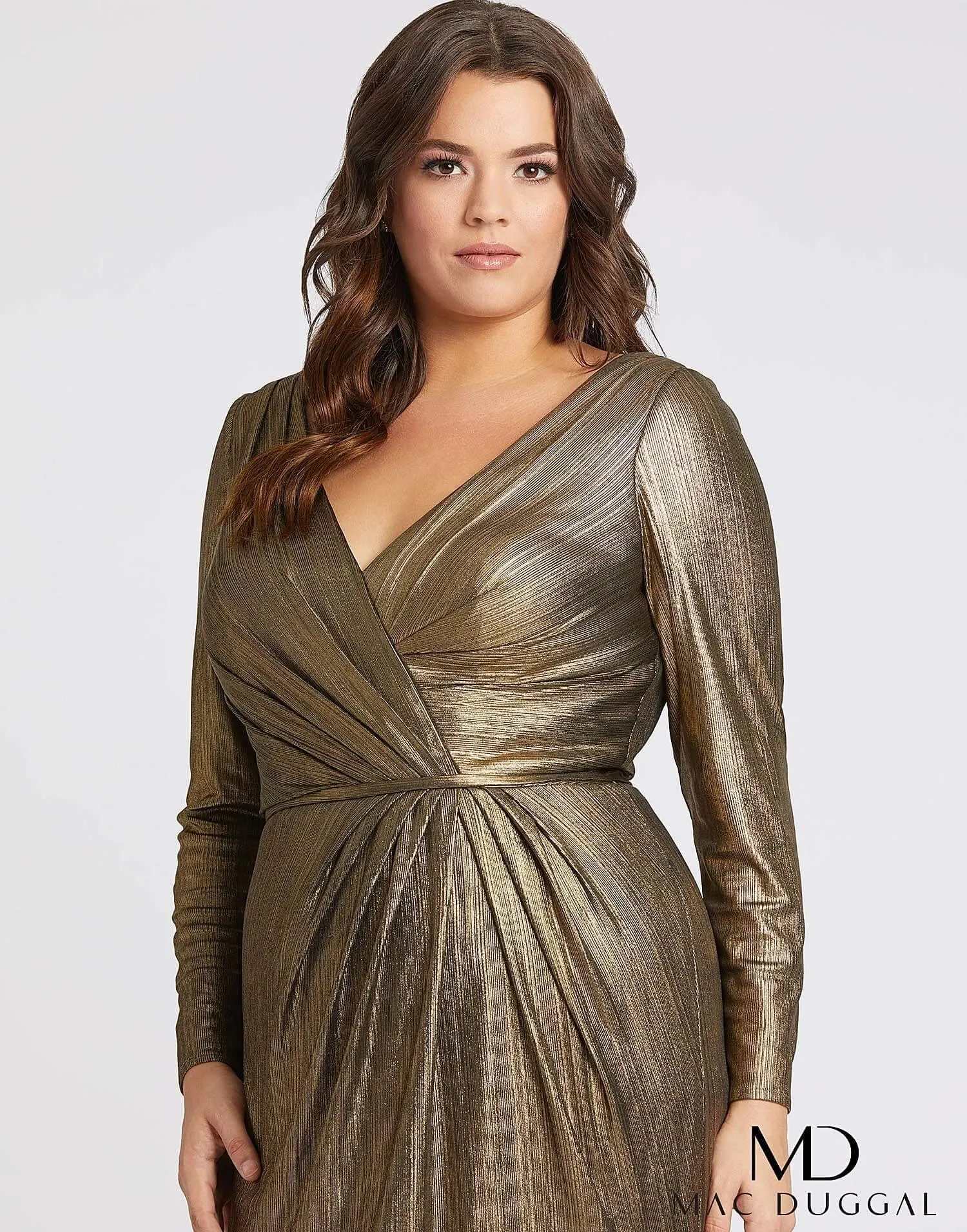 Mac Duggal 49073 Fabulouss Plus Size Long Prom Dress Sale