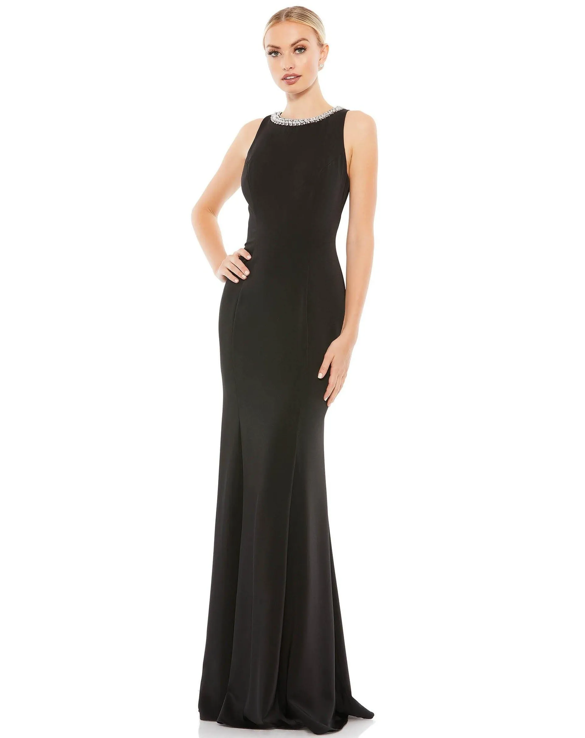 Mac Duggal 49093 Long Formal Trumpet Evening Dress