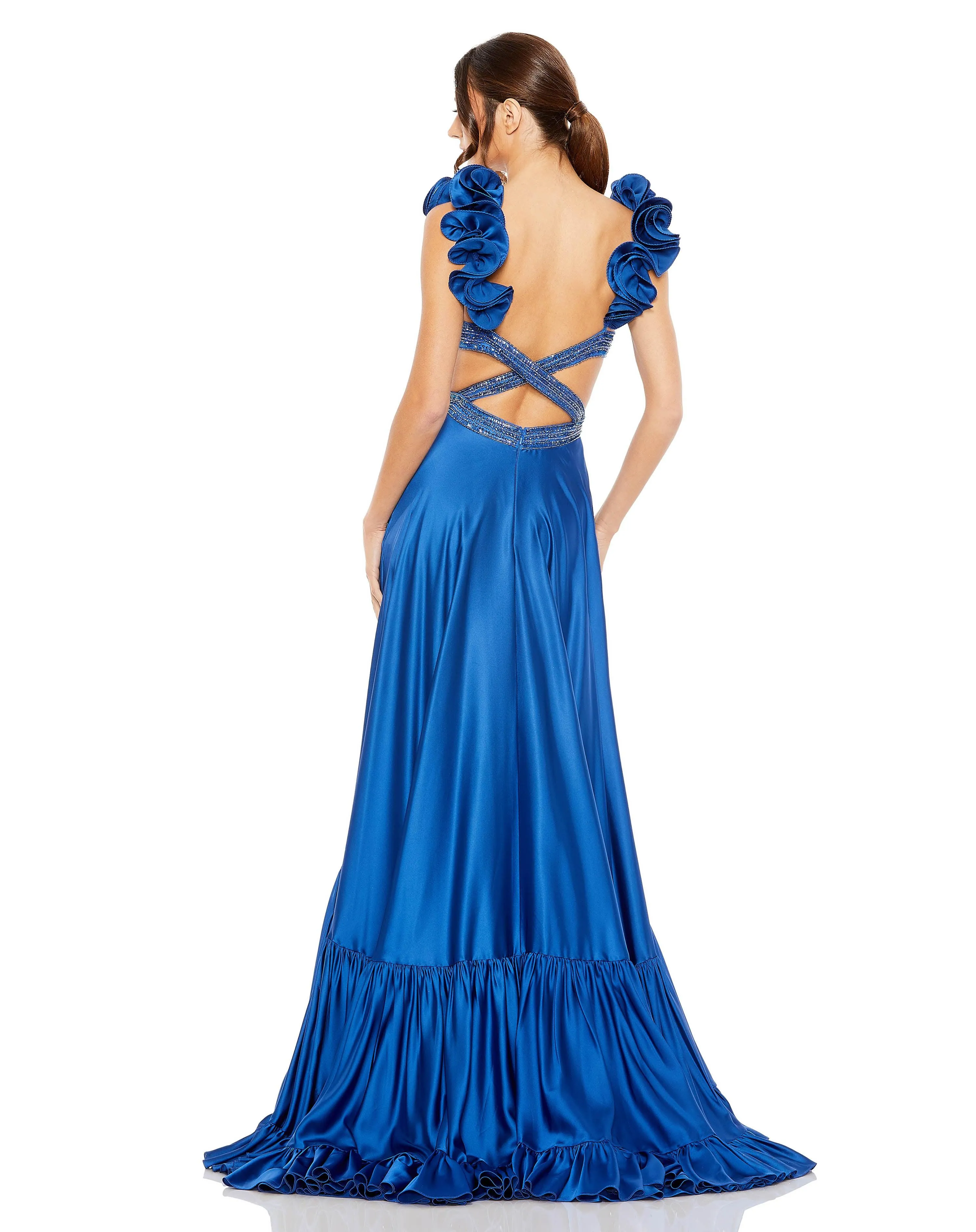 Mac Duggal 50681 Prom Sleeveless Long Formal Dress