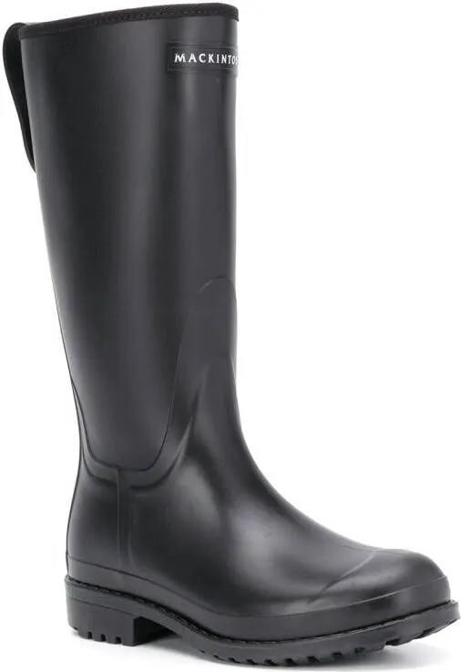 Mackintosh Abington short wellington boots Black