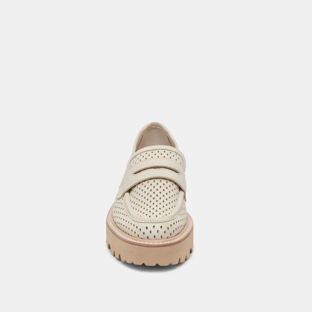 MALILA LOAFERS IVORY NUBUCK– Dolce Vita 6950765101122