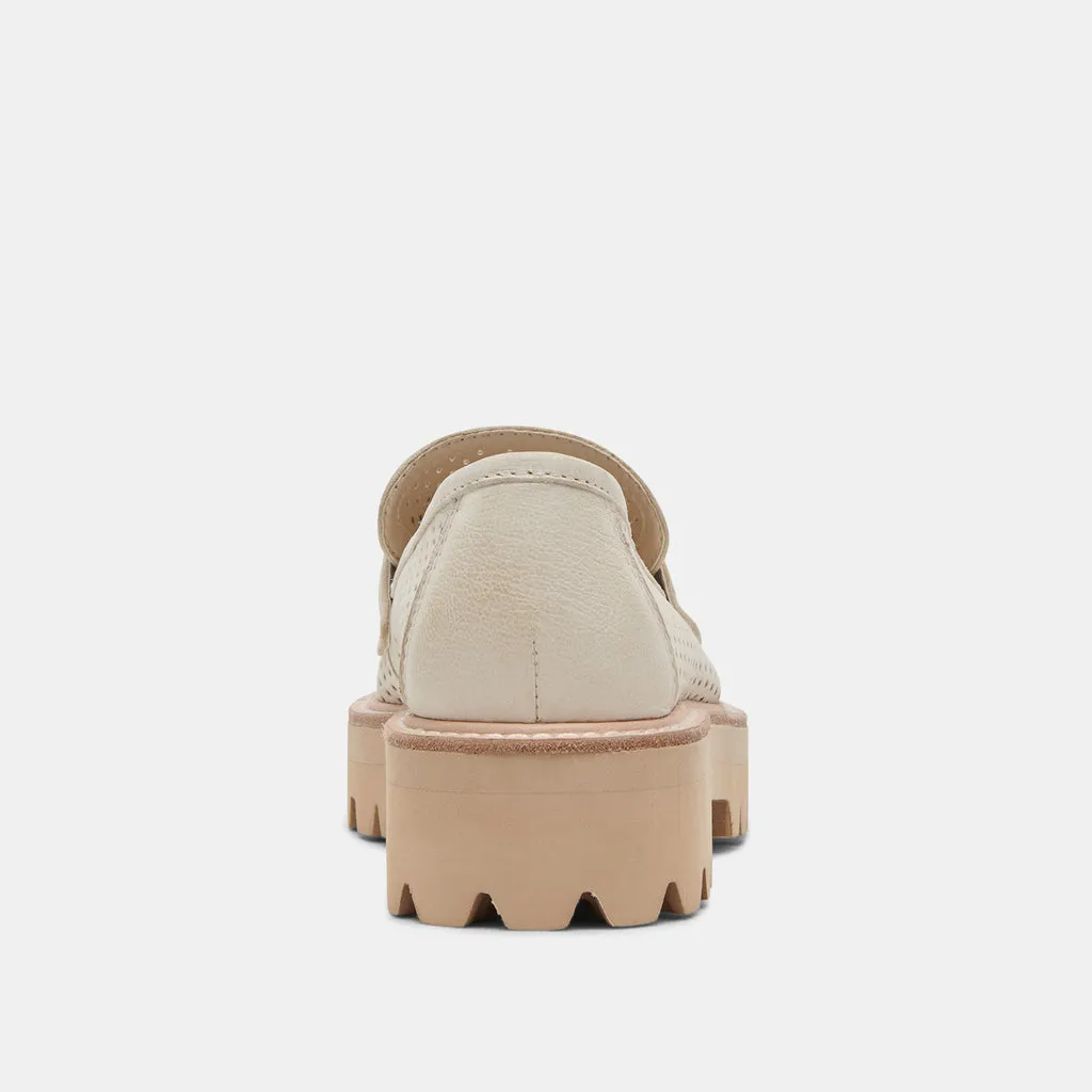 MALILA LOAFERS IVORY NUBUCK– Dolce Vita 6950765101122