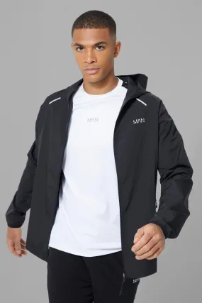 Man Active Reflective Windbreaker