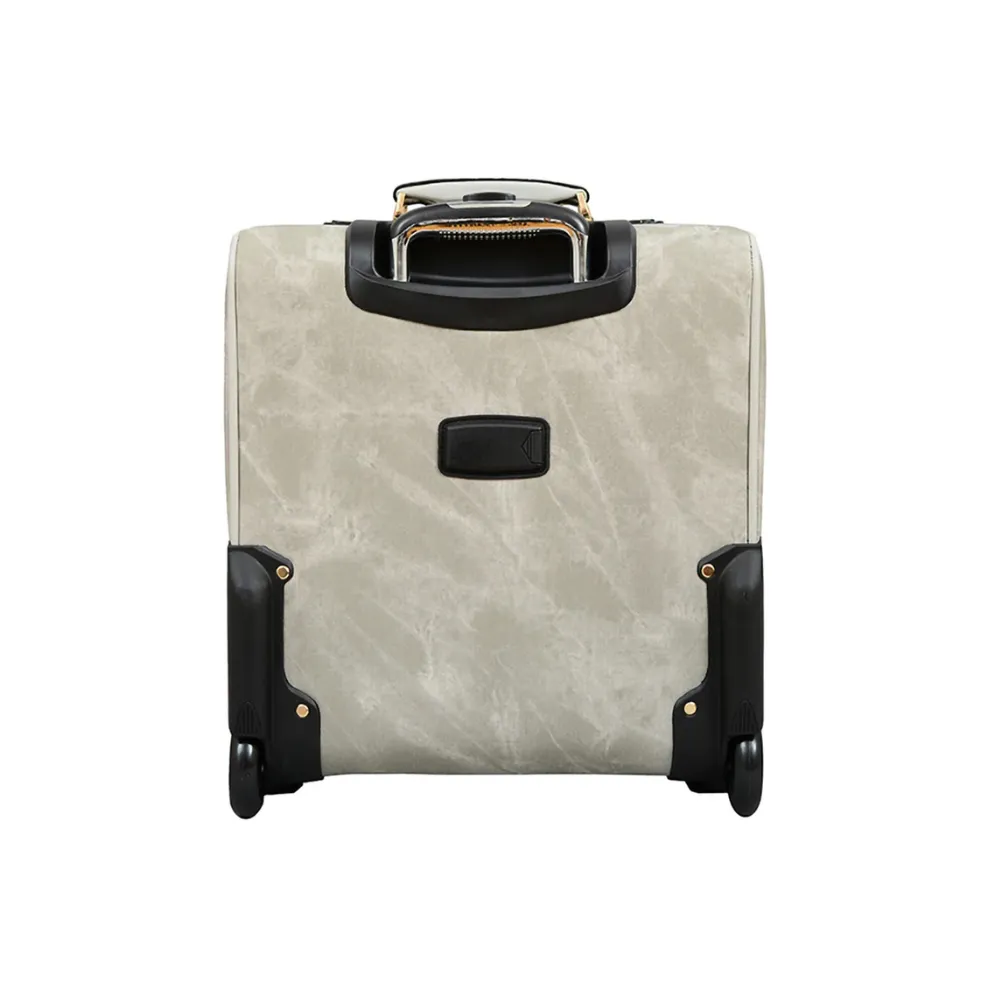 Mellow World Dani Denim Washed Grey Suitcase (Unisex)