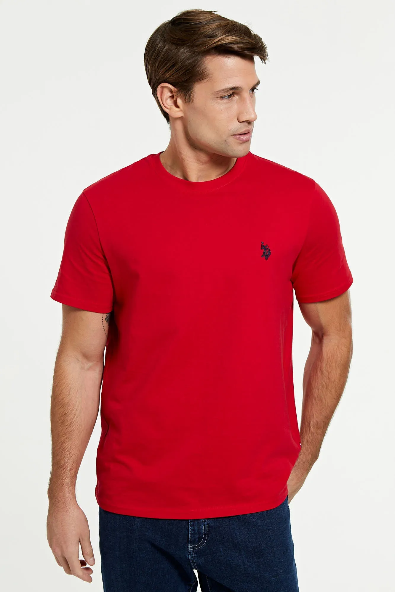 Mens Classic T-Shirt in Tango Red