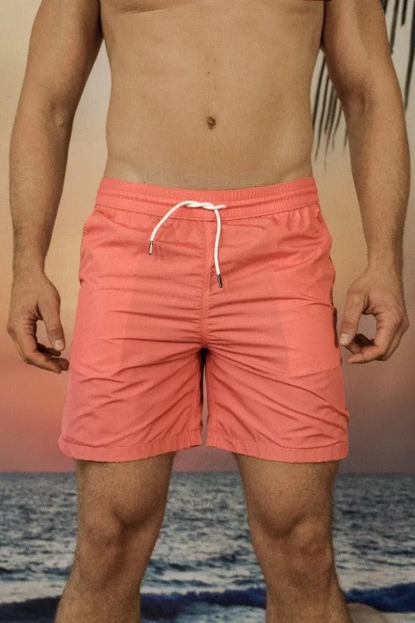 Men's Coral Swim Trunk Shorts