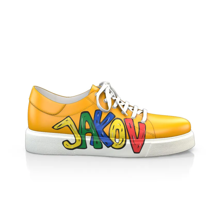 Men's Custom Hand-Painted Sneakers 44523