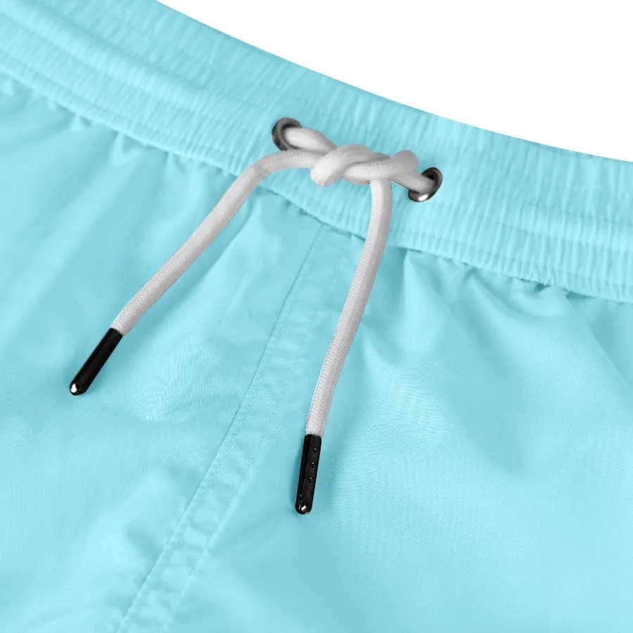 Men's Light Blue Swim Trunk Shorts