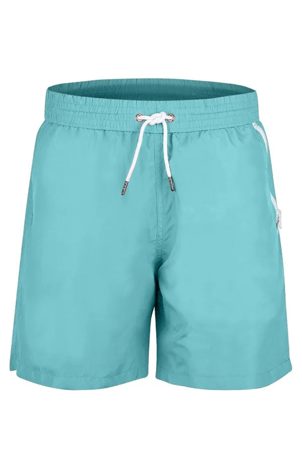 Men's Petrol Blue Swim Trunk Shorts