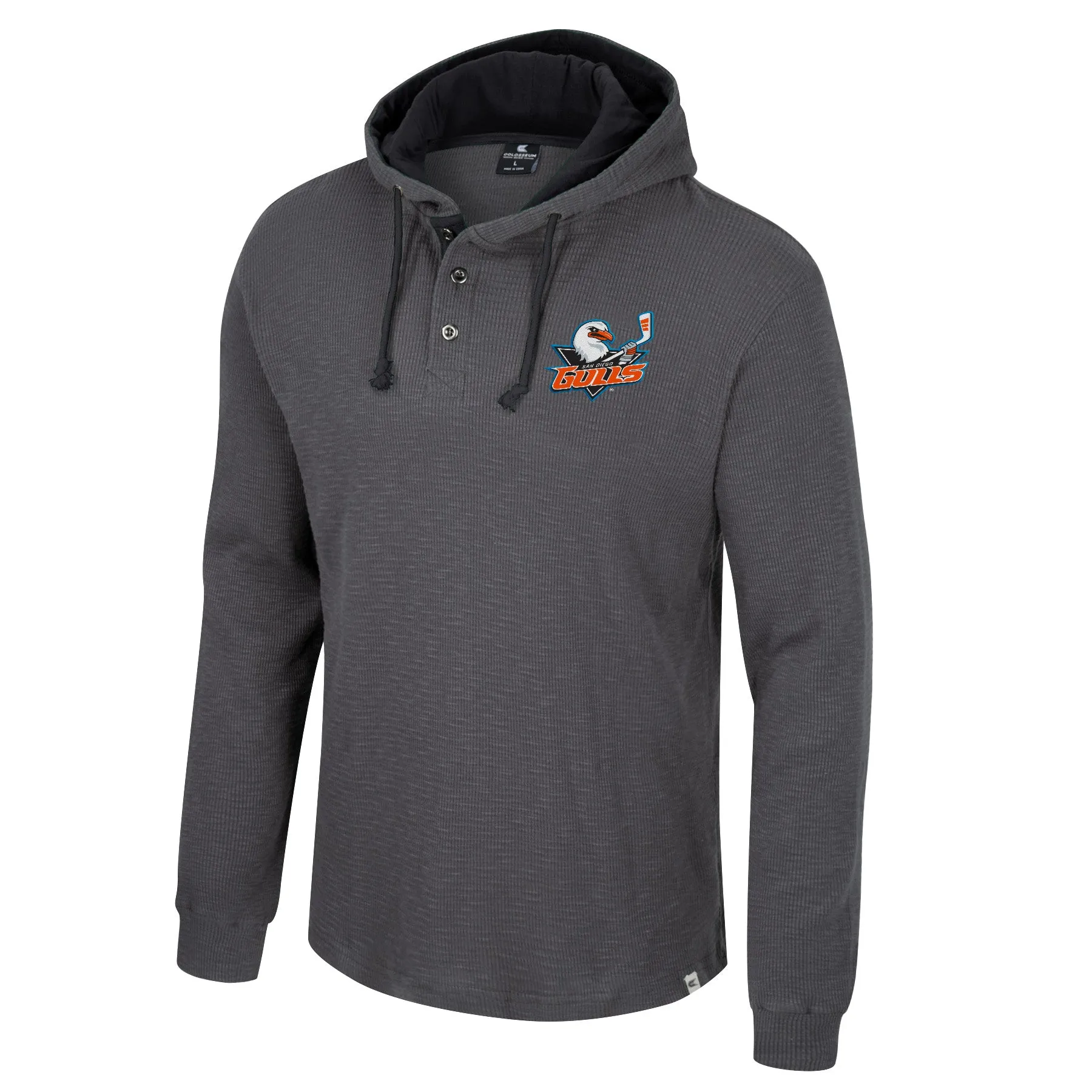 Men's San Diego Gulls Affirmative Waffle Henley