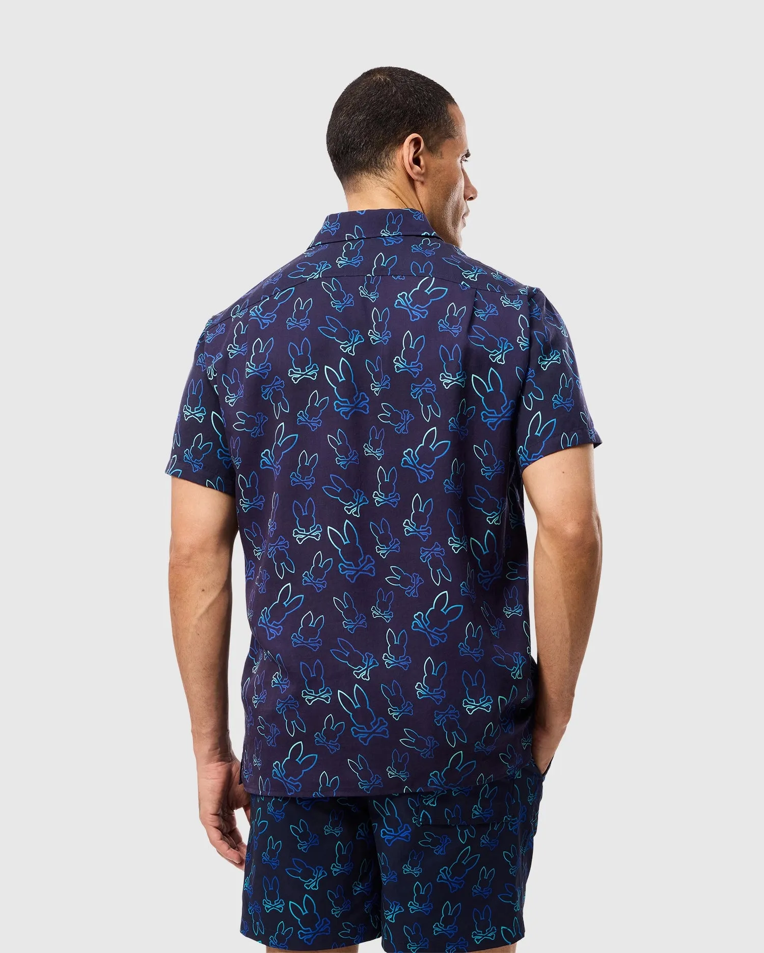 MENS SHELDON ALL OVER PRINT SHIRT - B6Q574C200