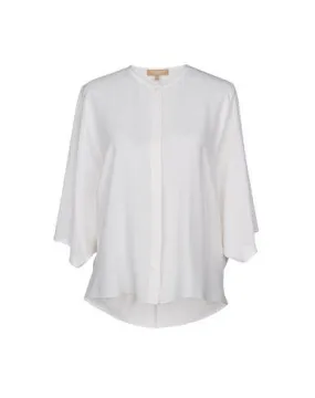 Michael Kors Collection Women Shirt White 14 UK