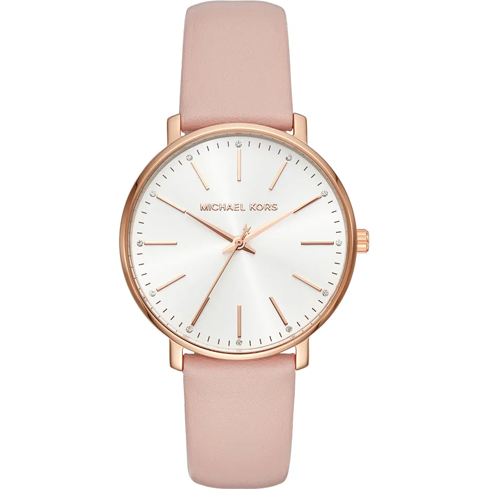 Michael Kors Women's  Analog White Dial  Watch