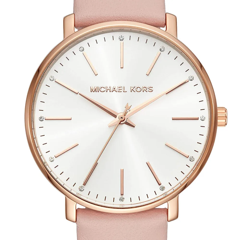 Michael Kors Women's  Analog White Dial  Watch