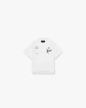 Mini Icarus T-Shirt - Flat White