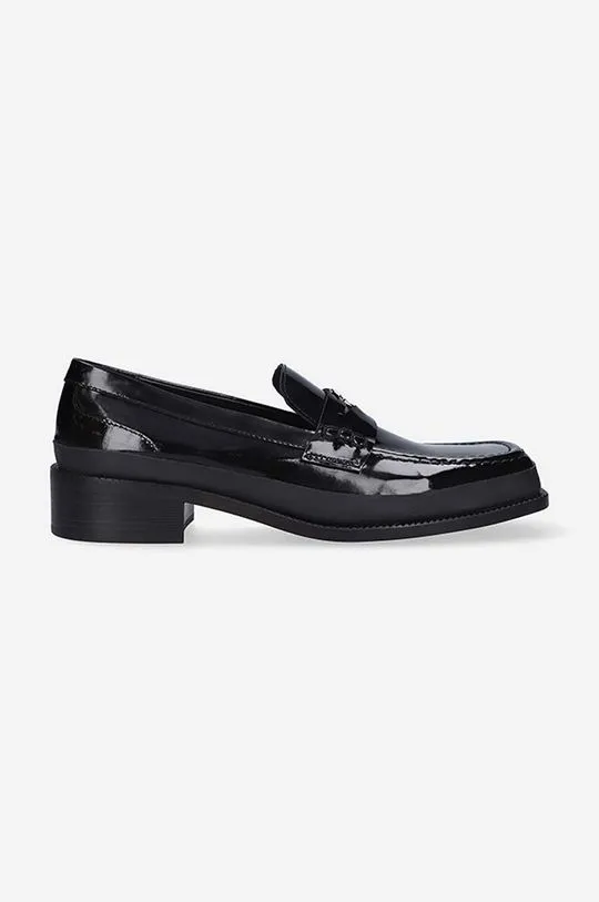 MISBHV leather loafers The Brutalist women's black color