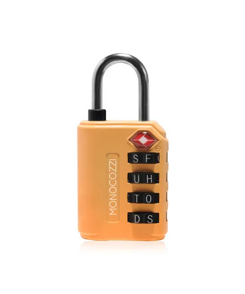 Monocozzi | Bon Voyage TSA Letter Luggage Lock (4-Dials)