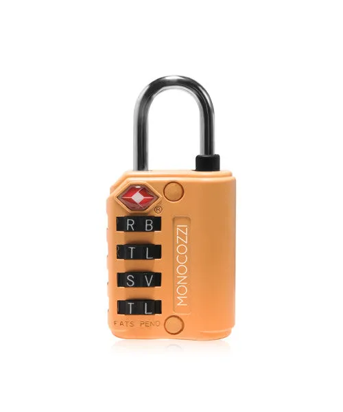 Monocozzi | Bon Voyage TSA Letter Luggage Lock (4-Dials)