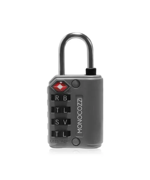 Monocozzi | Bon Voyage TSA Letter Luggage Lock (4-Dials)