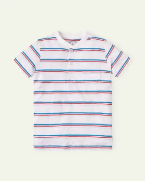 Multi Stripes Henley