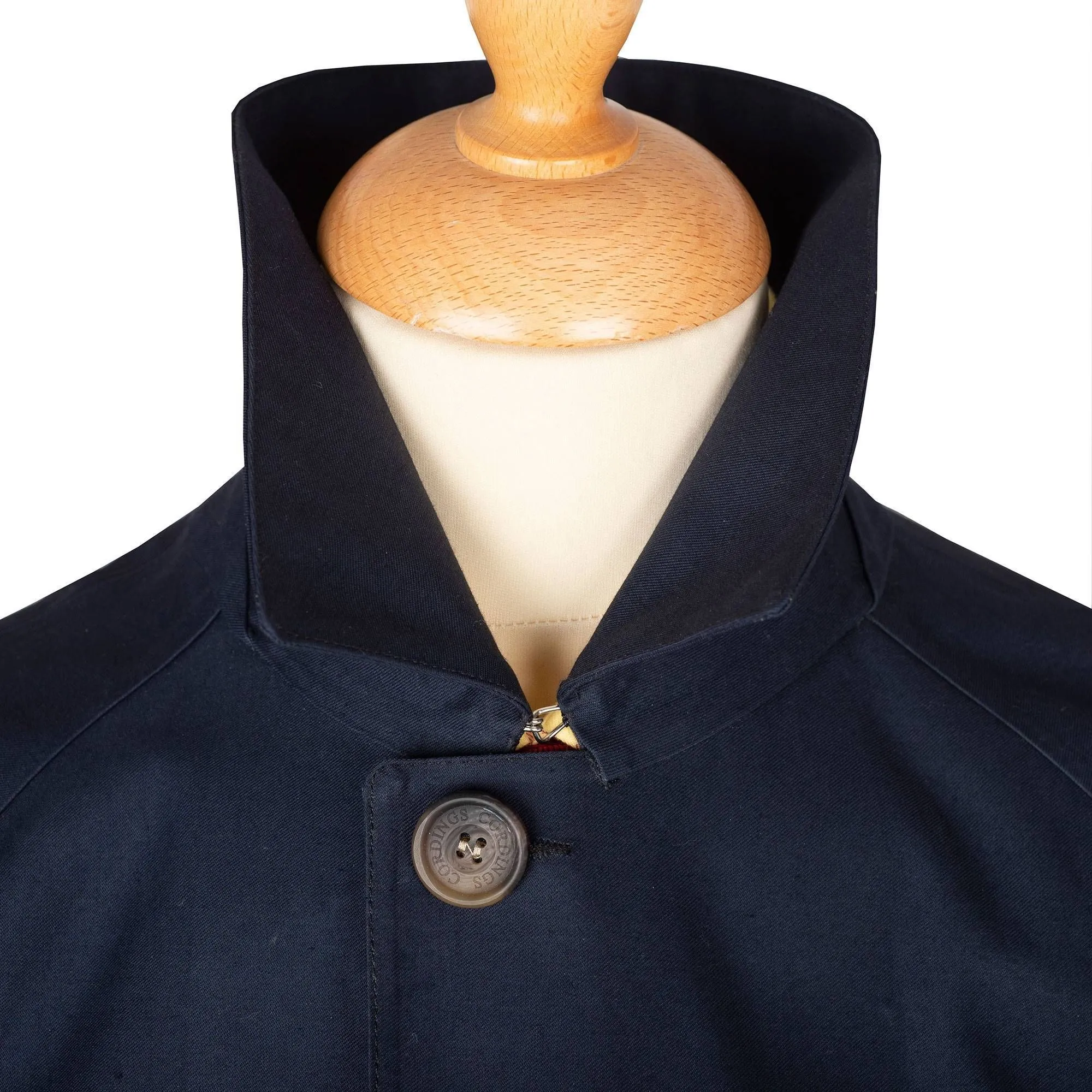 Navy Hampton Mackintosh Raincoat