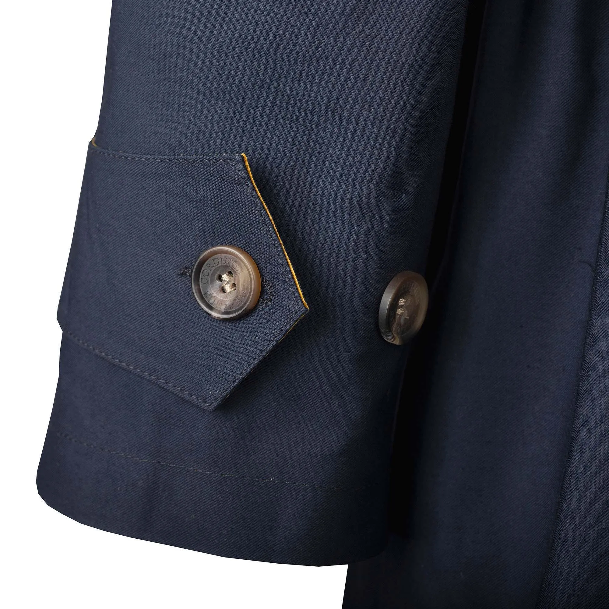 Navy Hampton Mackintosh Raincoat