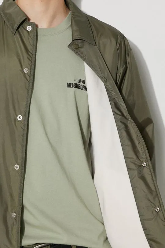 NEIGHBORHOOD jacket Windbreaker Jacket men's green color 241TSNH.JKM01