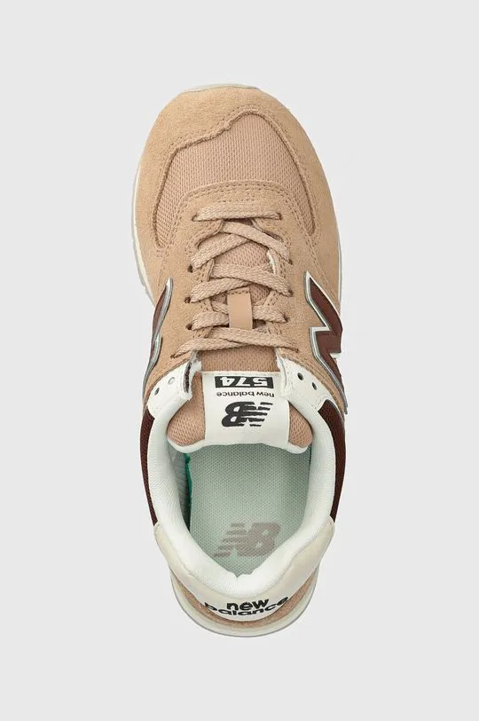 New Balance sneakers 574 beige color WL574DO2