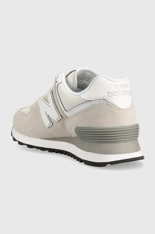 New Balance sneakers WL574EVW gray color