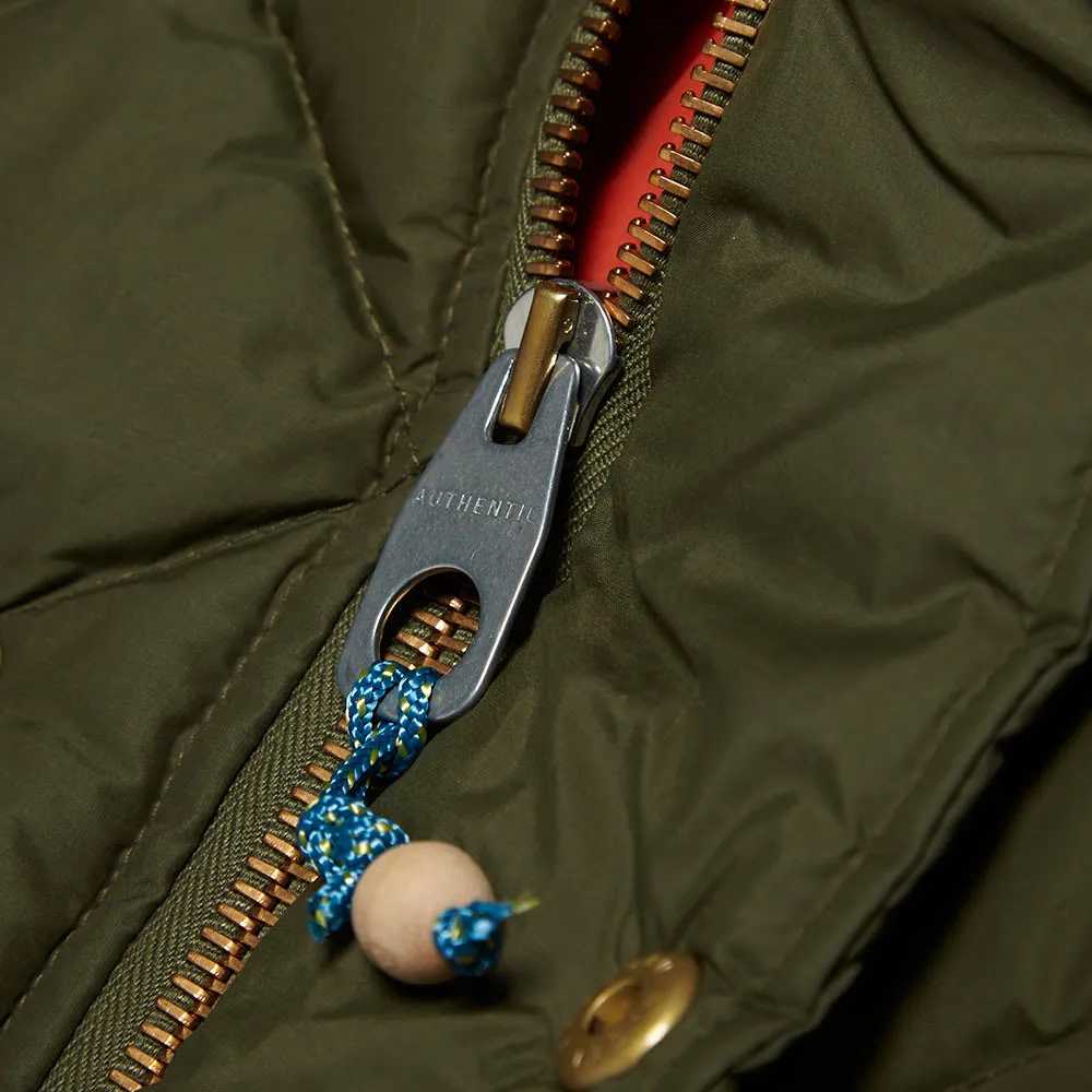 Nigel Cabourn Short Puffa JacketArmy