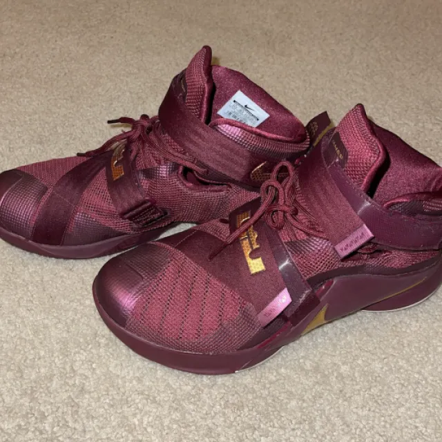 Nike burgundy lebron james