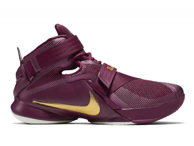 Nike burgundy lebron james