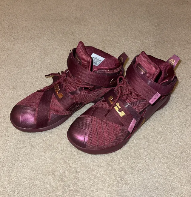 Nike burgundy lebron james