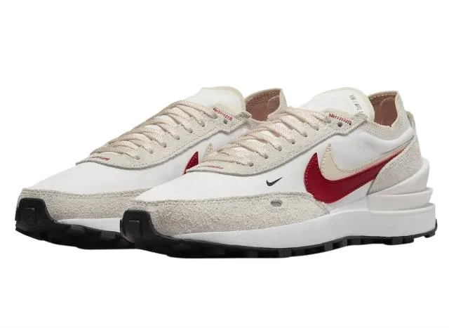 Nike waffle one double swoosh