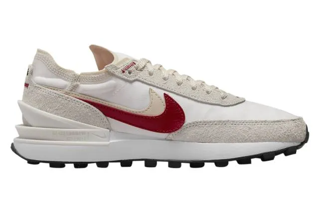 Nike waffle one double swoosh