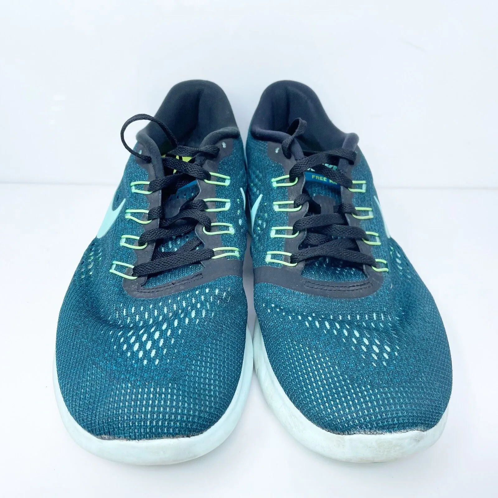 Nike Womens Free Run 831509-003 Blue Running Shoes Sneakers Size 9.5