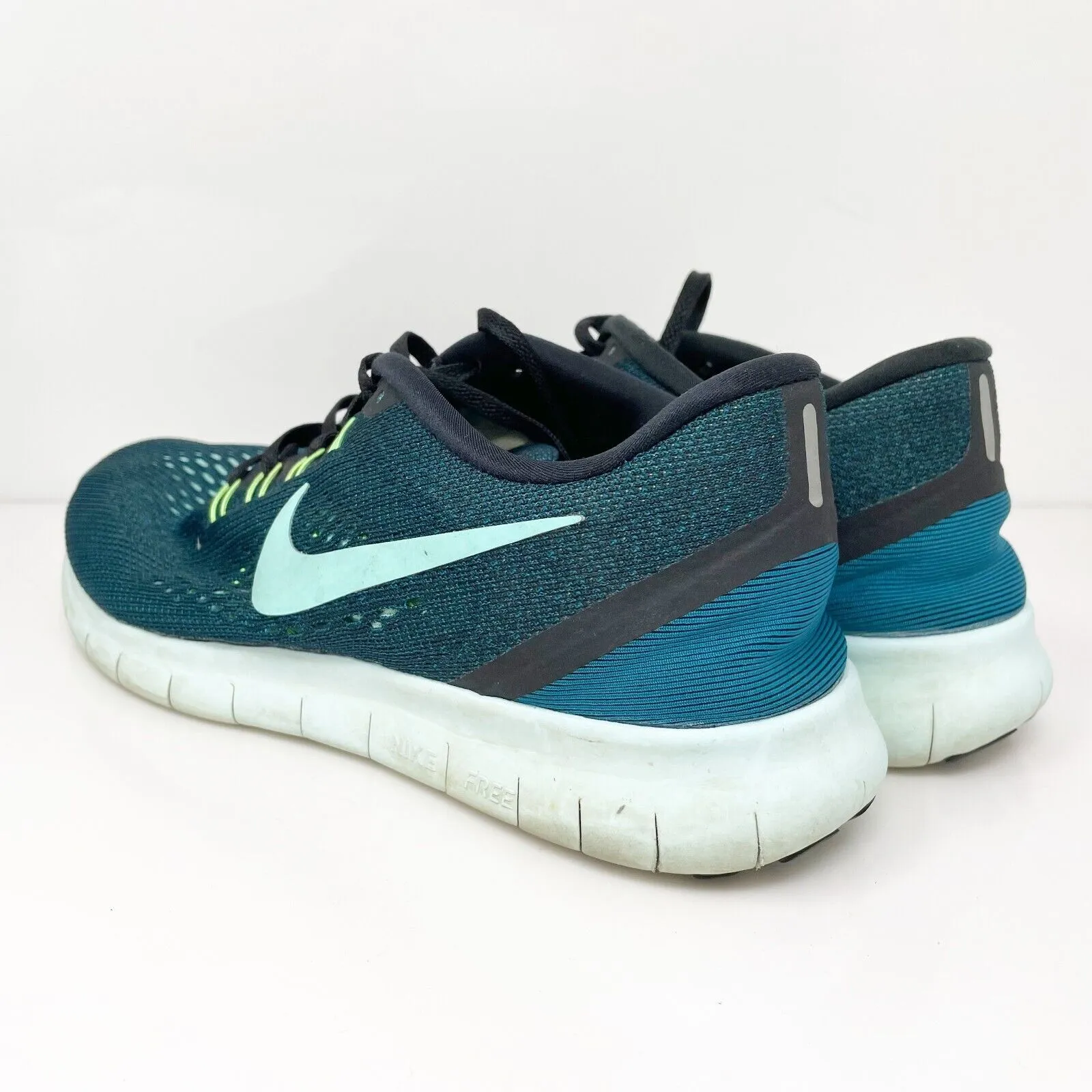 Nike Womens Free Run 831509-003 Blue Running Shoes Sneakers Size 9.5