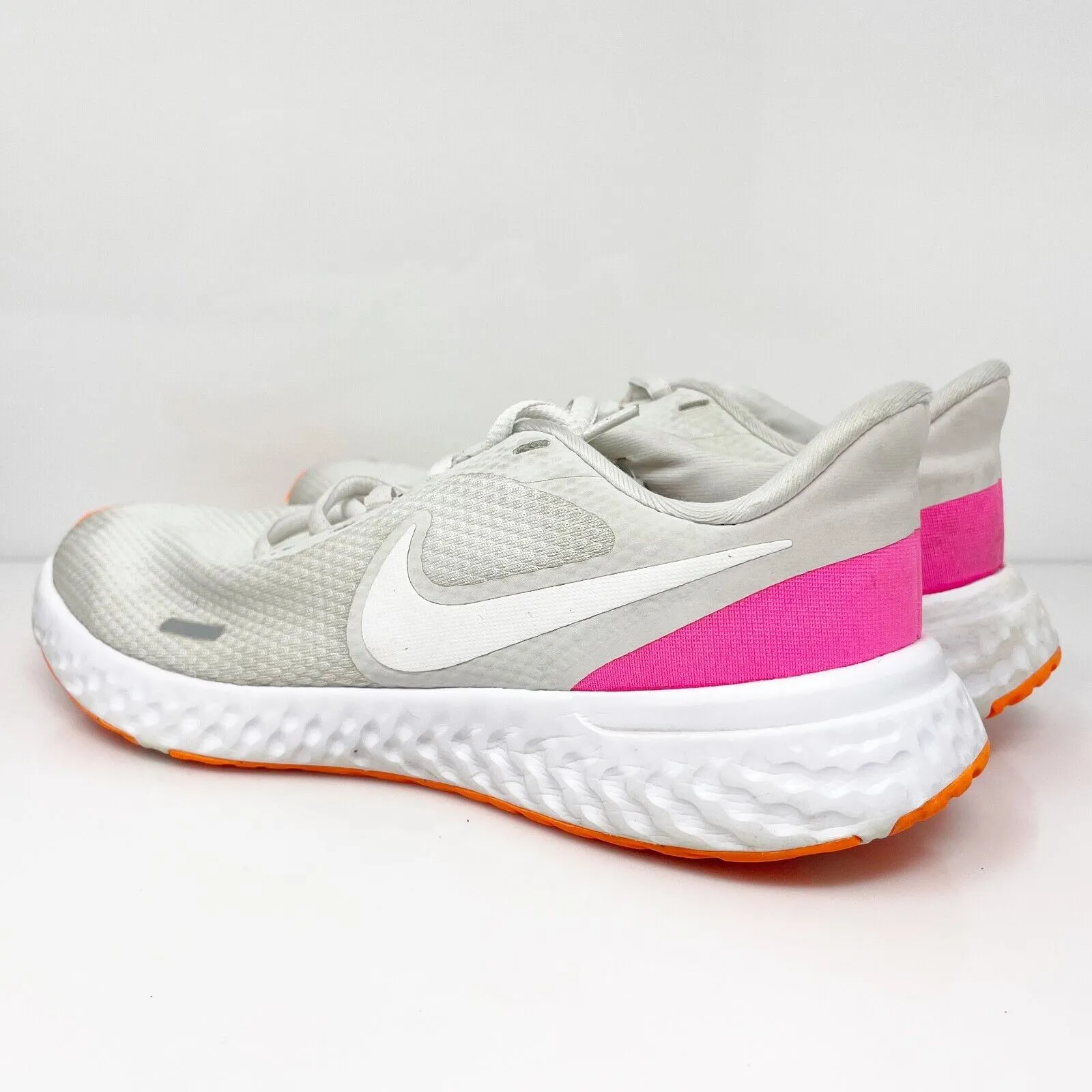 Nike Womens Revolution 5 BQ3207-007 Gray Running Shoes Sneakers Size 6