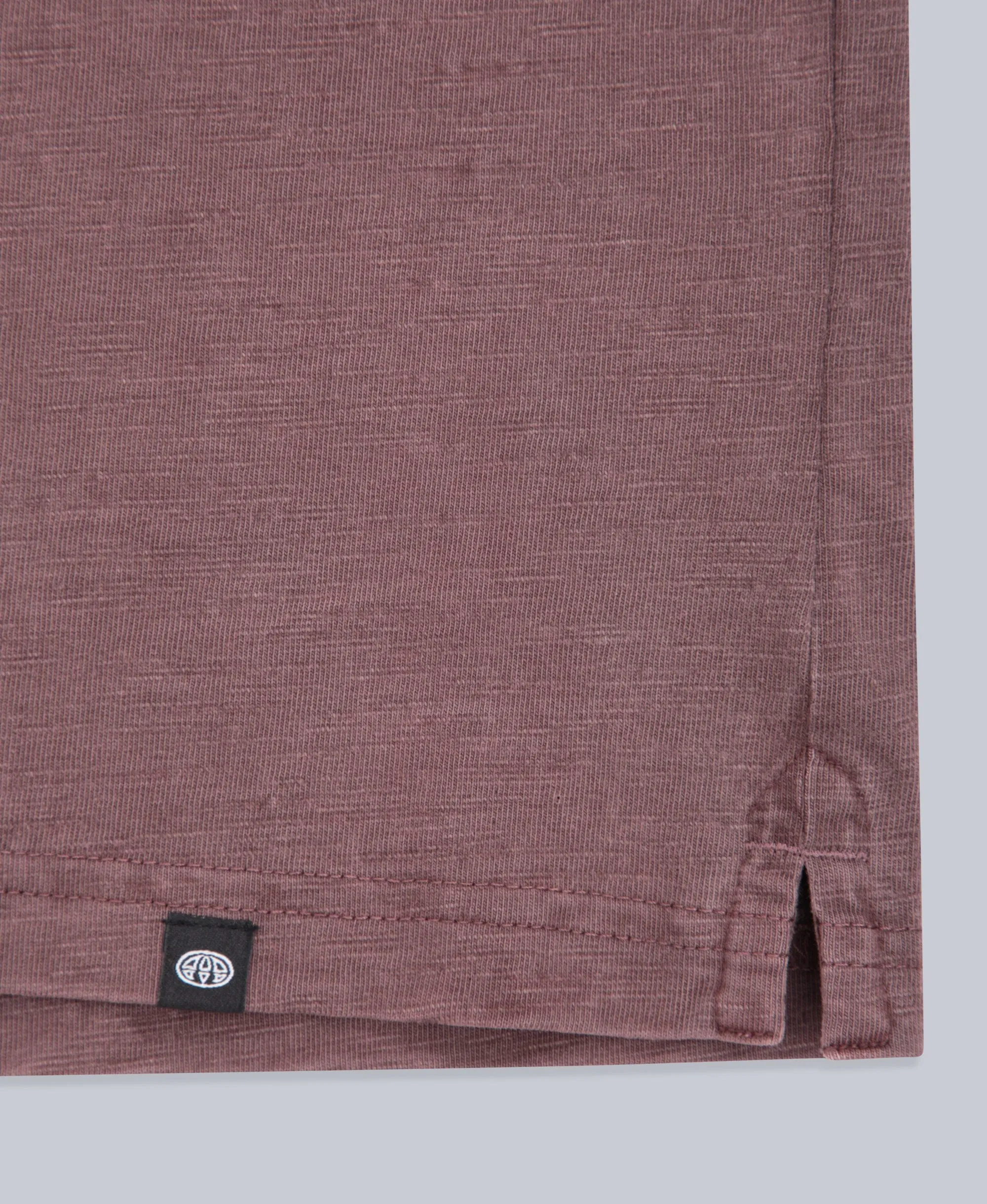 Noah Mens Henley Top - Burgundy