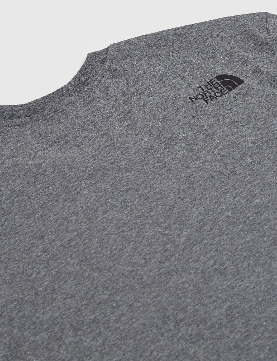 North Face Simple Dome T-Shirt - Grey Heather