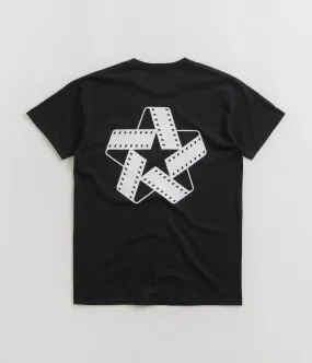 North Film Star Logo T-Shirt - Black / White