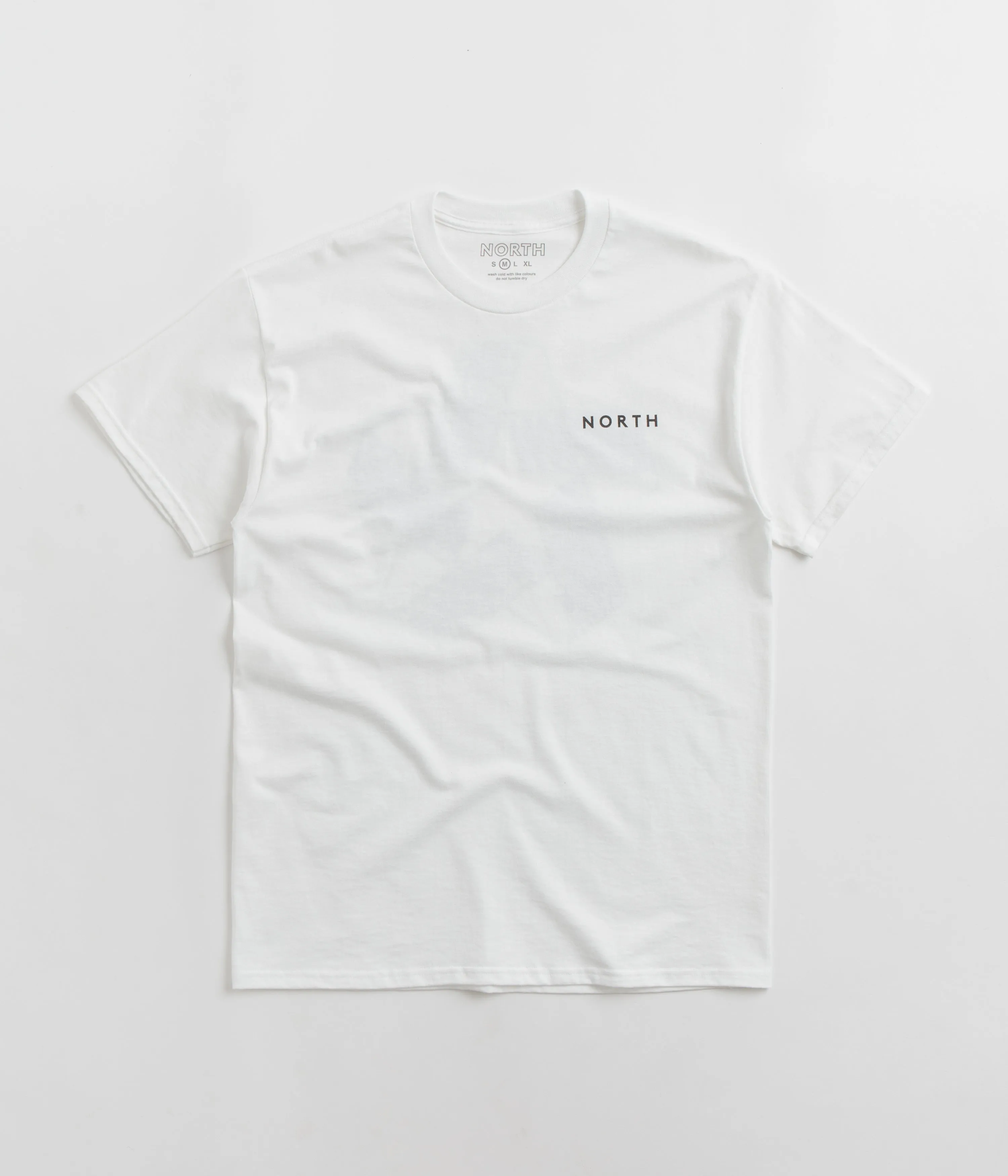 North Film Star Logo T-Shirt - White / Black