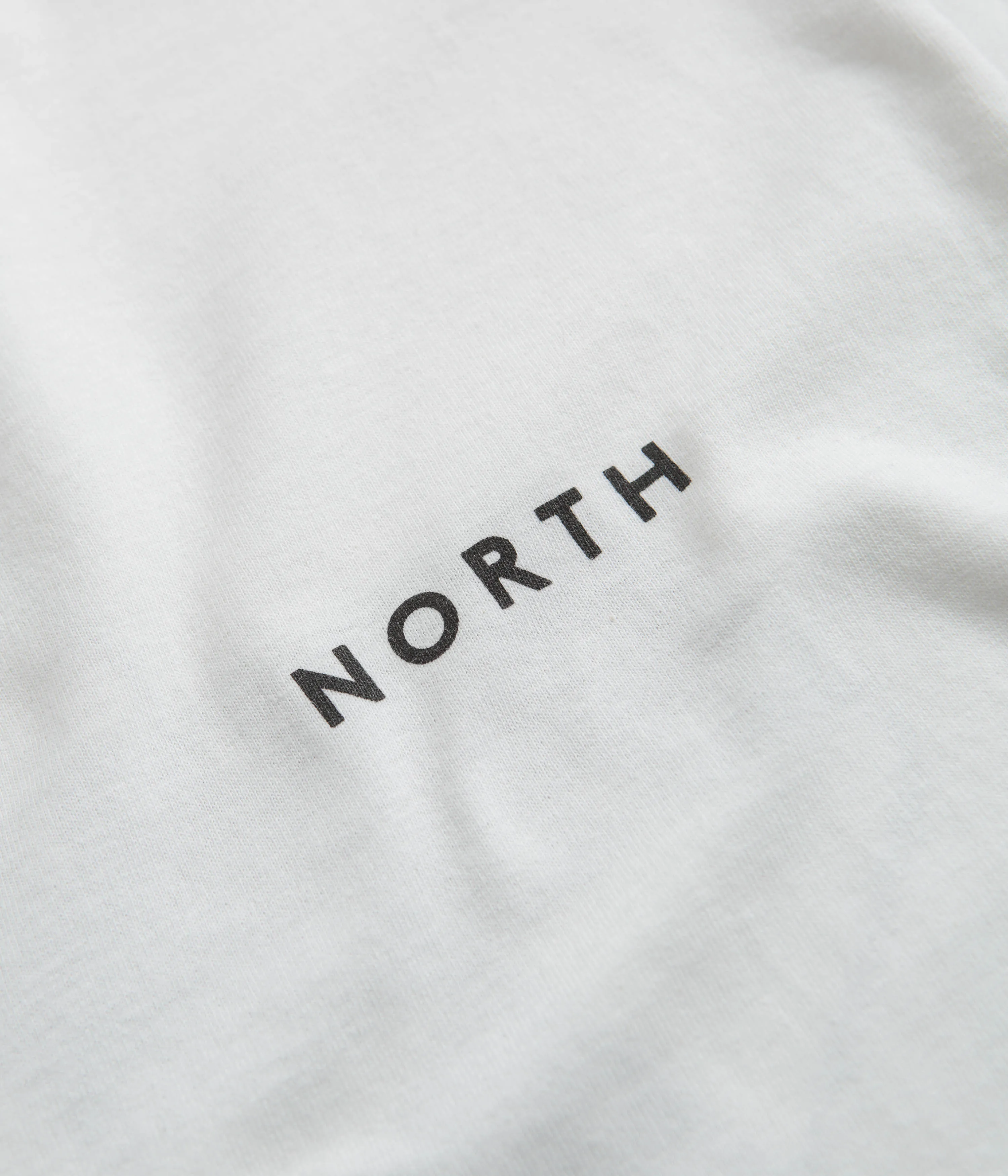 North Film Star Logo T-Shirt - White / Black