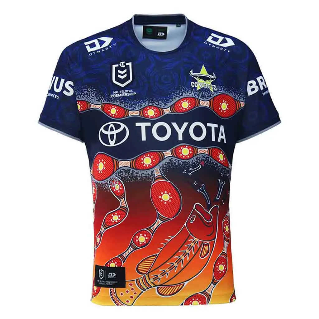 North Queensland Cowboys 2024 Indigenous Jersey Adult