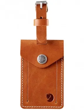 Ovik Leather Luggage Tag - Cognac