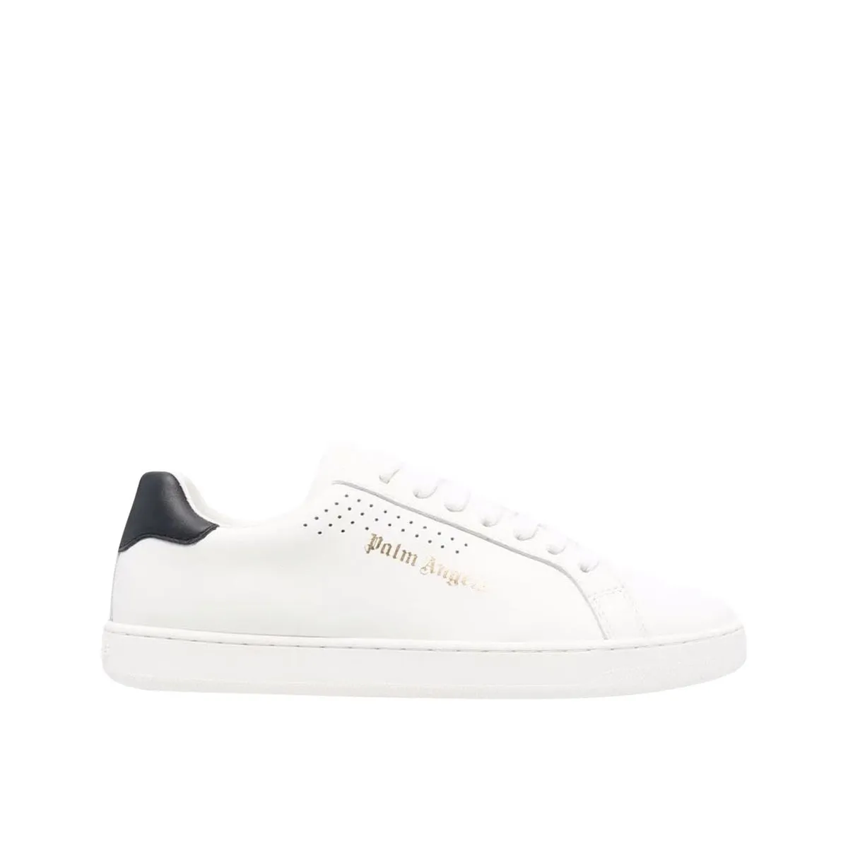 Palm Angels    Palm Angels Leather Logo Sneakers