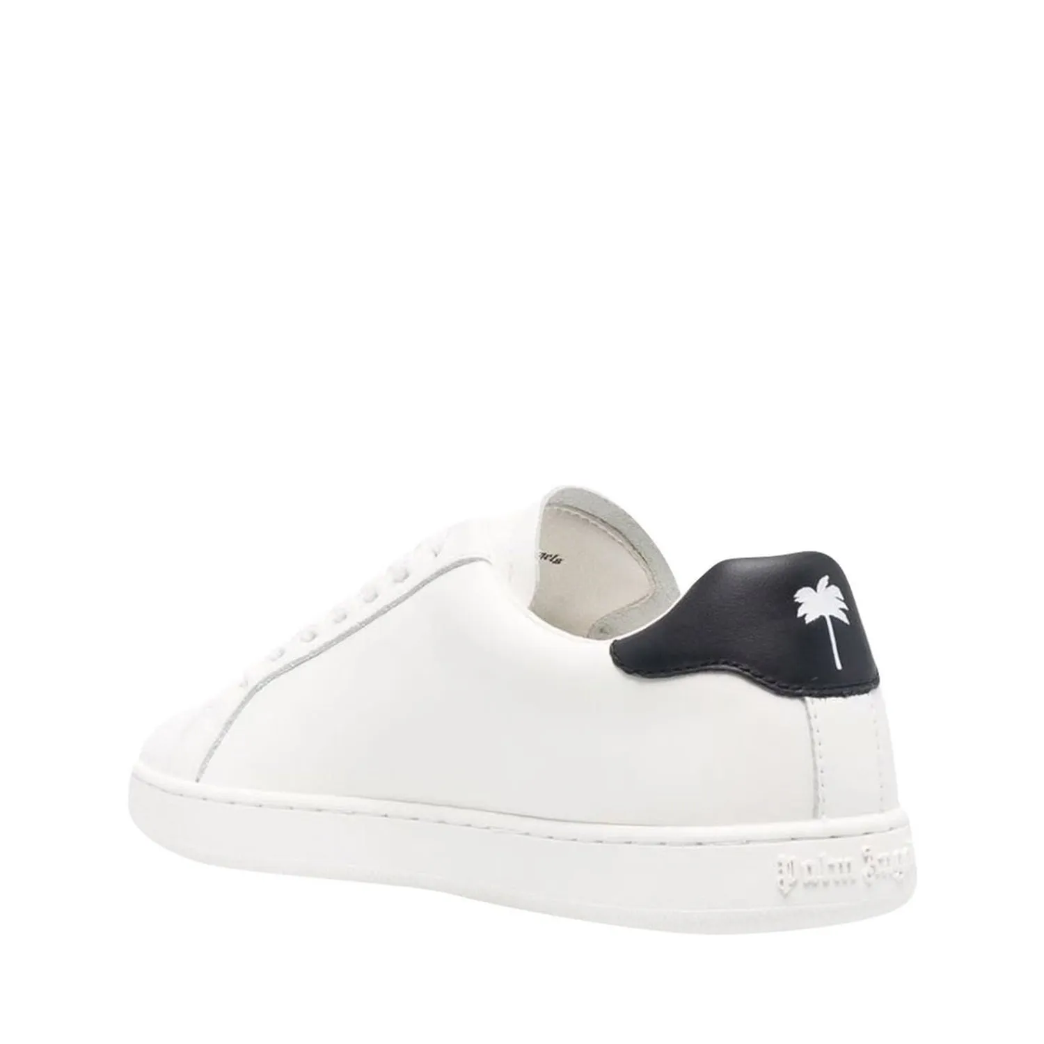 Palm Angels    Palm Angels Leather Logo Sneakers